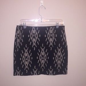 Embroidered Mini Skirt